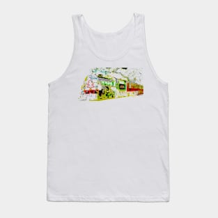 Christmas train from steambywhacky Tank Top